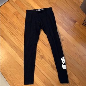Nike Logo Full-Length Leggings